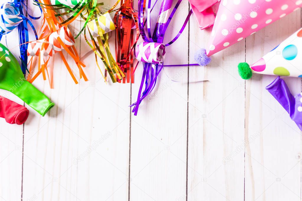 Allestimento colorato per festa di compleanno
