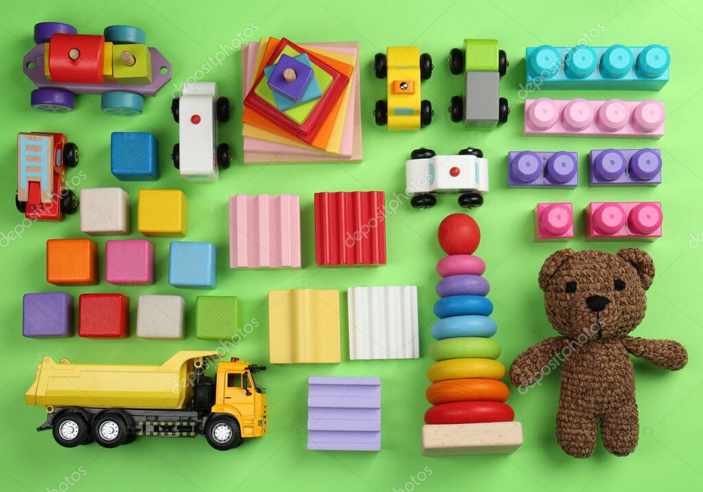 Angolo del negozio dedicato ai giocattoli per bambini